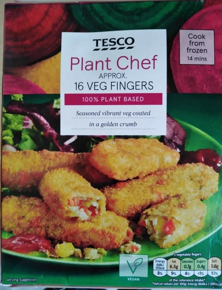 Vegan Fingers Plant Chef