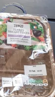 Cooked turkey breast