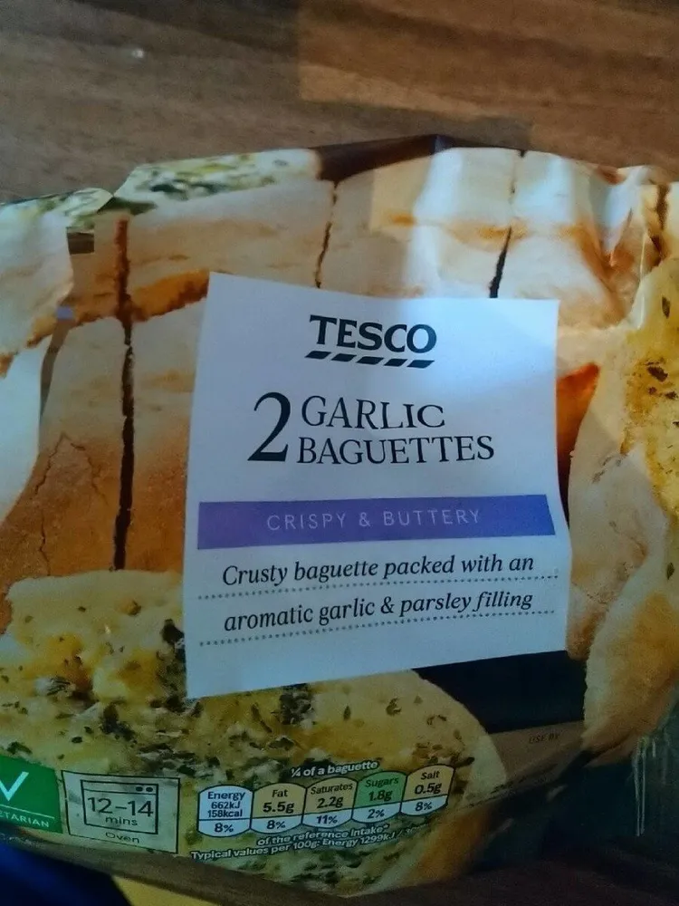 2 Garlic Baguettes