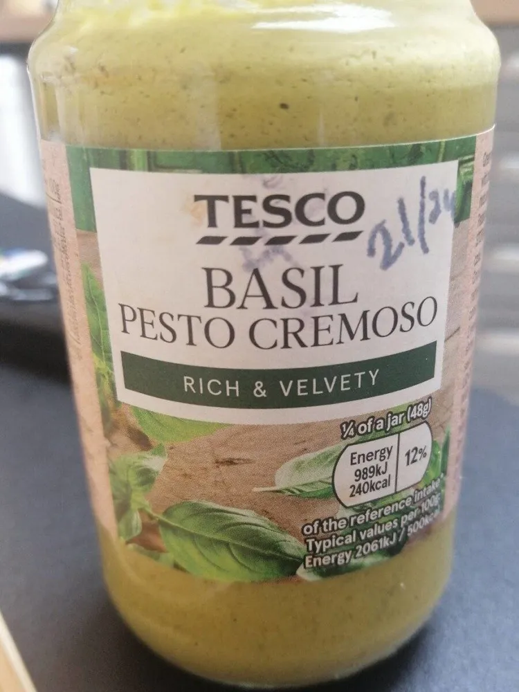 Basilic pesto crémeux