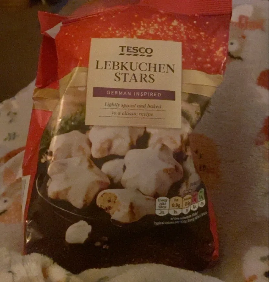 Lebkuchen stars