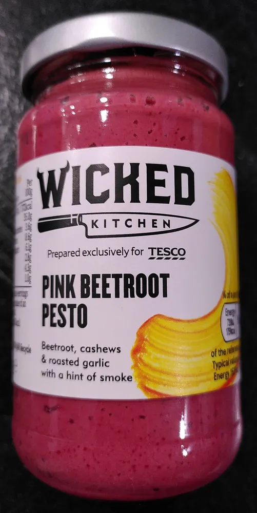Wicked Kitchen Pink Beetroot Pesto