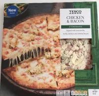 Chicken & bacon pizza
