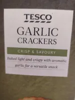 Garlic crackers