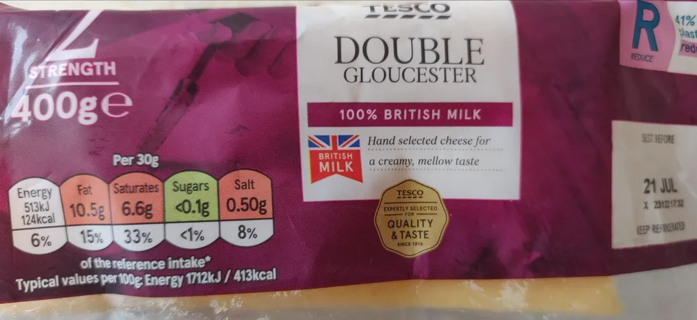 Double Gloucester Cheese