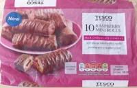 Raspberry Mini Rolls