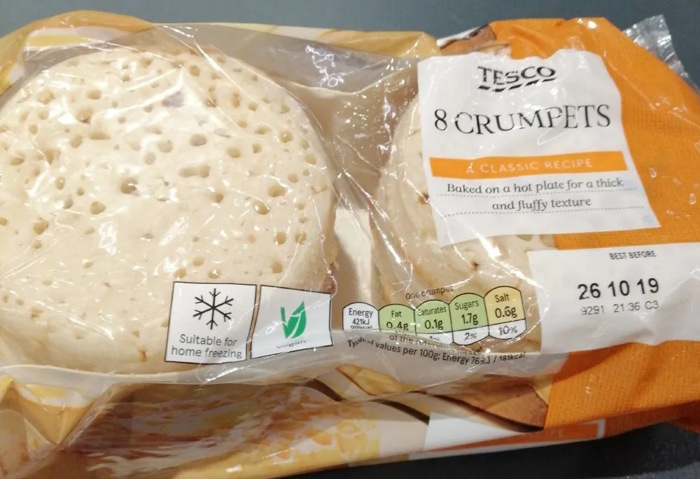 8 crumpets