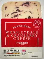 Wensleydale Cheese with Sweetned Dried Cranberries