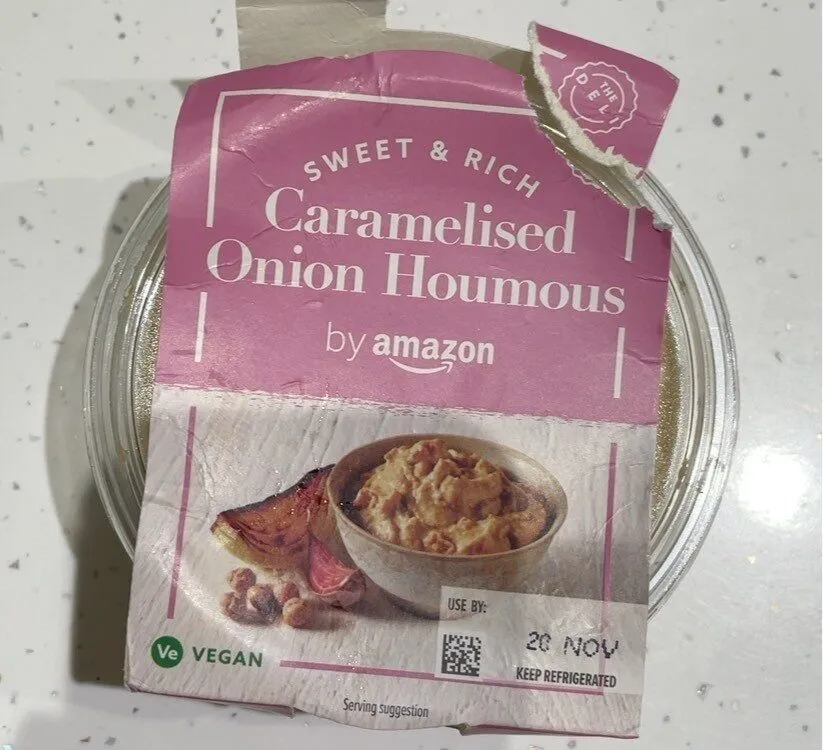 Caramelised onion Houmous