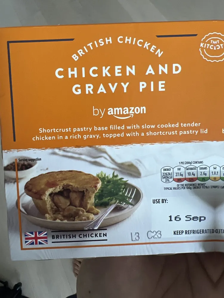 Chicken and Gravy Pie
