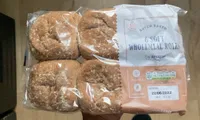 6 soft whole meal rolls
