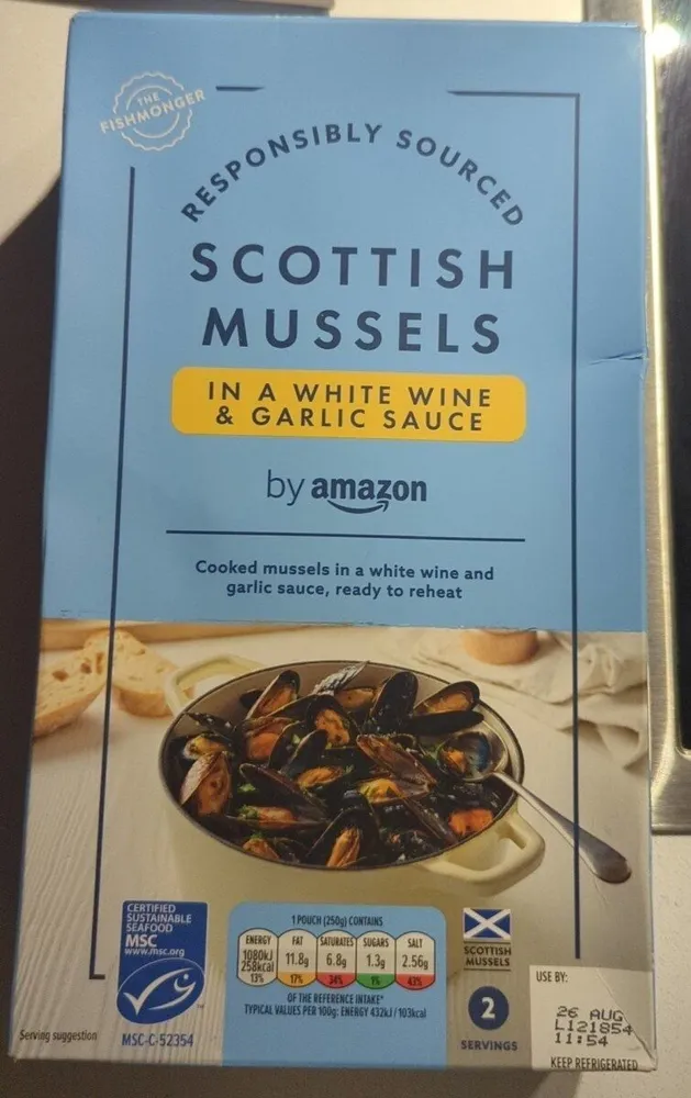 Scottish mussels