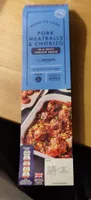 Pork meatballs and chorizo
