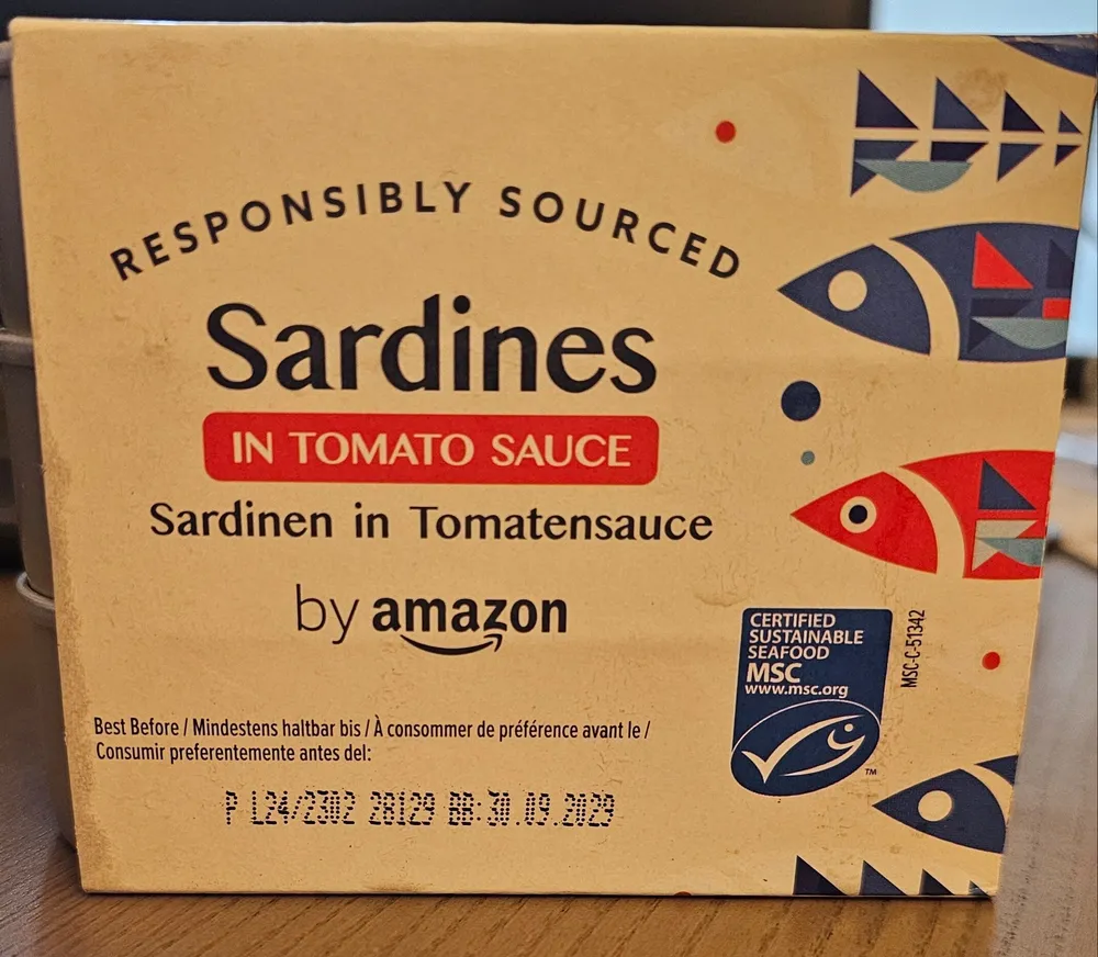 Sardines in Tomota Sauce by Amazon