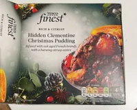 Hidden clementine Christmas Pudding