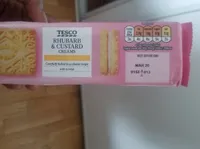 Rhubarb & custard creams