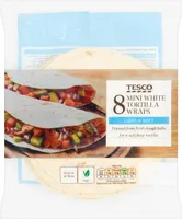 Mini White Tortilla Wraps