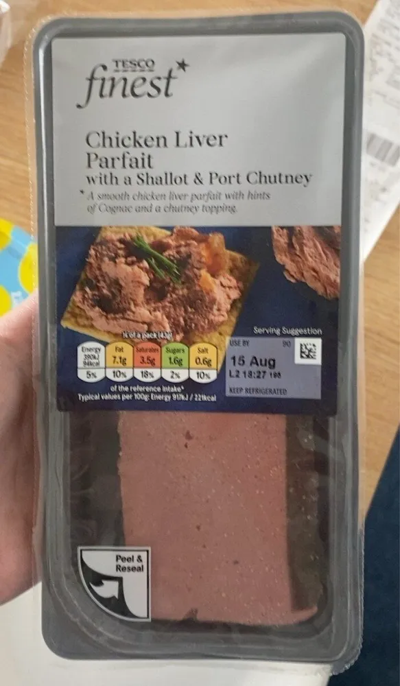 Chicken liver pate
