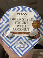 Greek Style Yogurt With Coconut