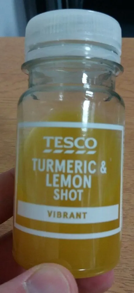 Turmeric and Lemon shot