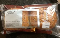 Seeded brown baps