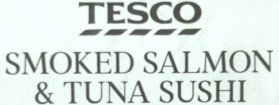 Smoked Salmon & Tuna Sushi