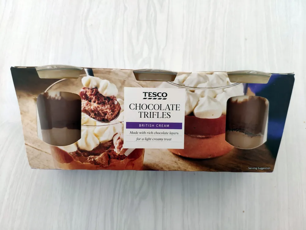 Chocolate trifles