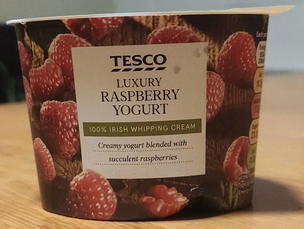 Luxury Raspberry Yogurt