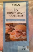 Honey roast ham slices