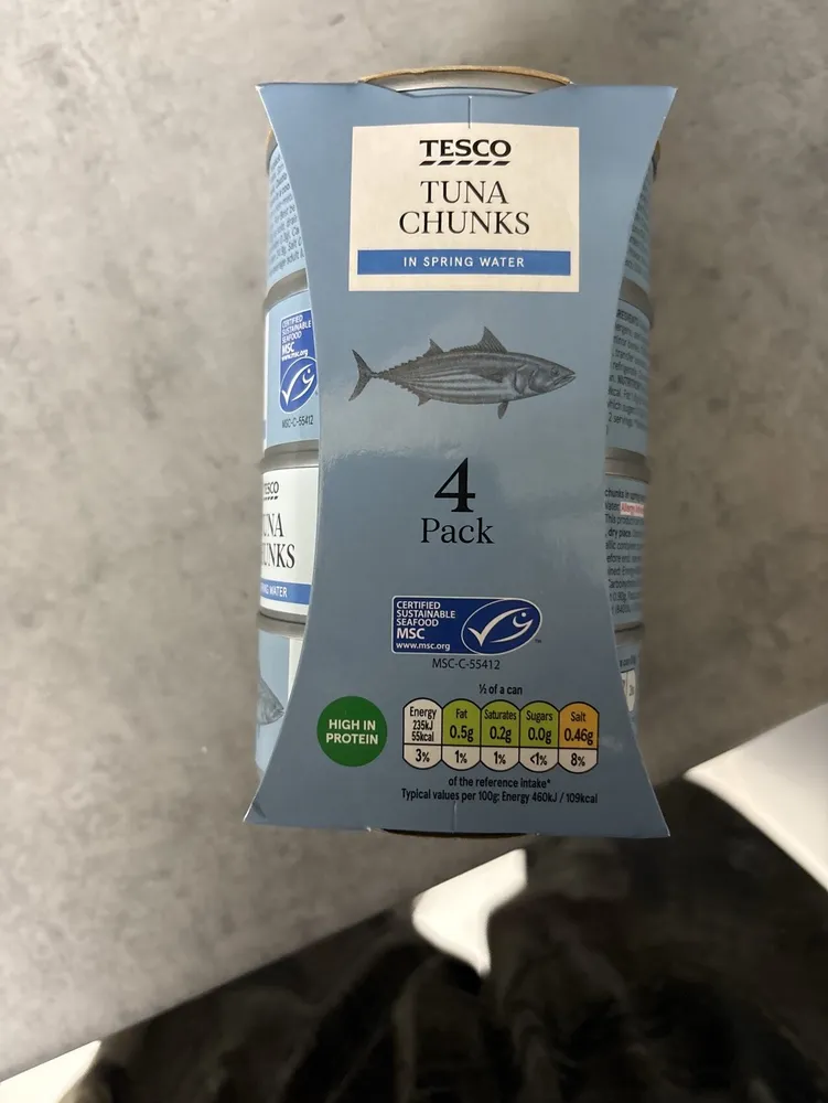 Tuna Chunks in Spring Water