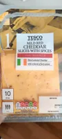 Mild Red cheddar cheese with spices
