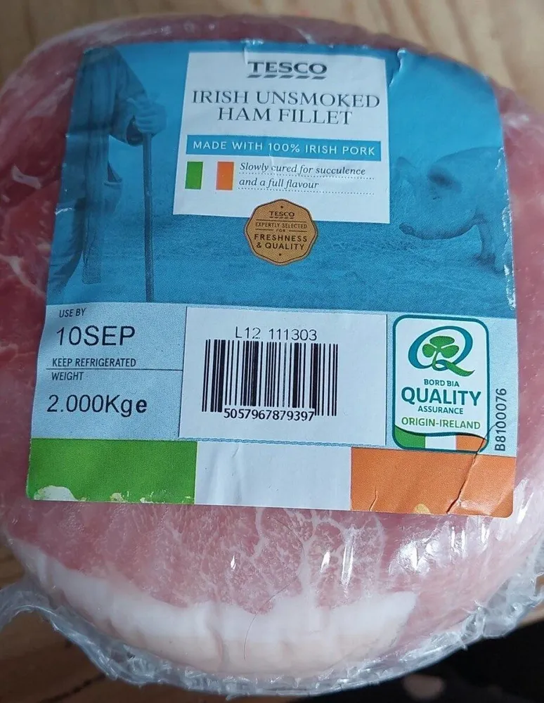 unsmoked ham fillet