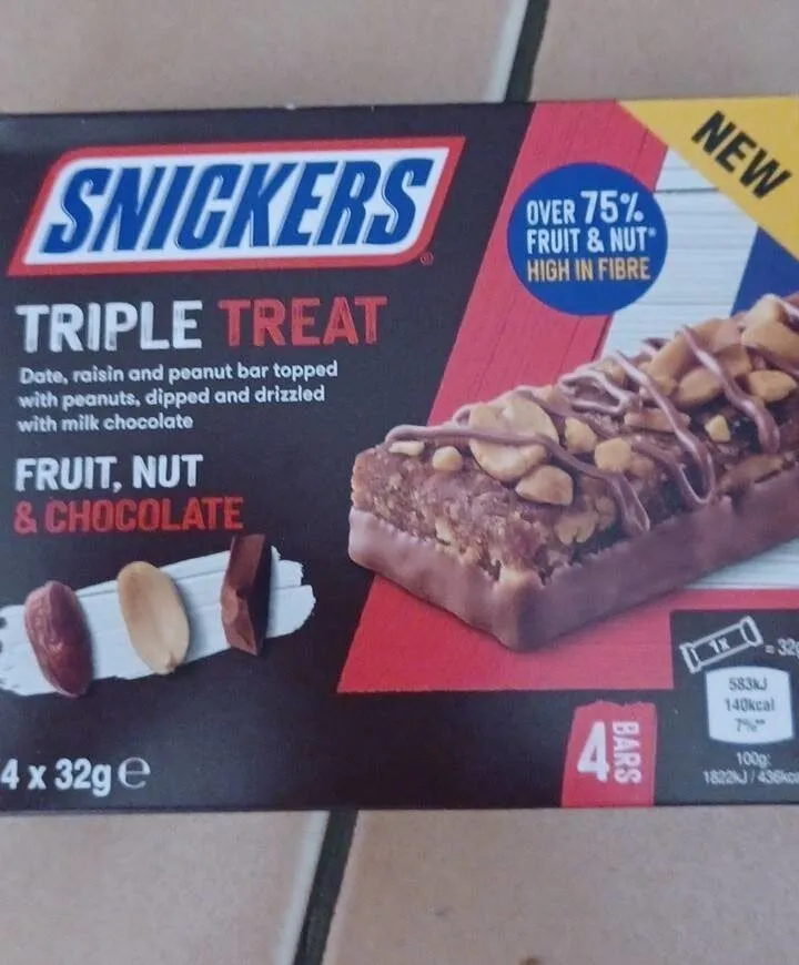 Snickers triple treat