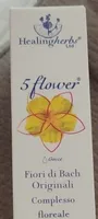 5 flower fiori di Bach originali