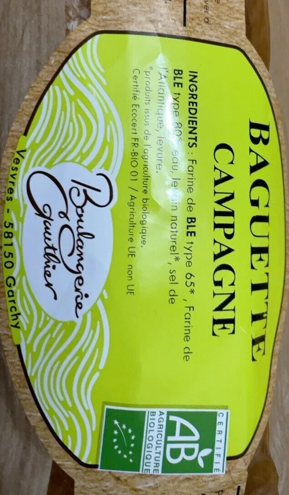 Baguette campagne
