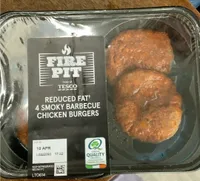 firepit chicken burgers