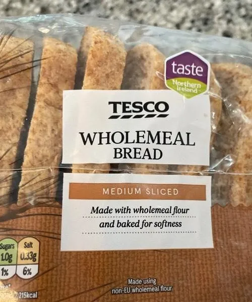 Tesco Wholemeal bread