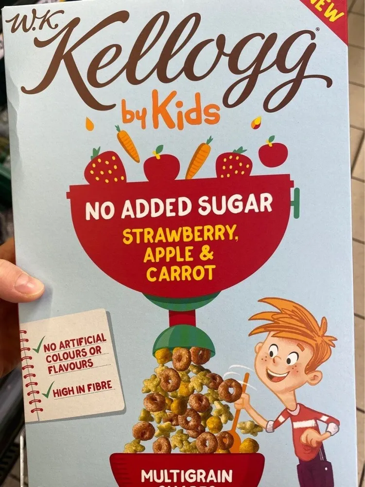 Kellogs By Kids Strawberry, Apple, Carrot