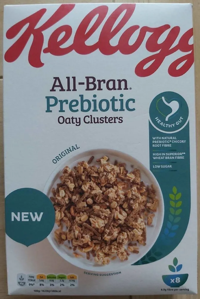 All-Bran Prebiotic Oaty Clusters