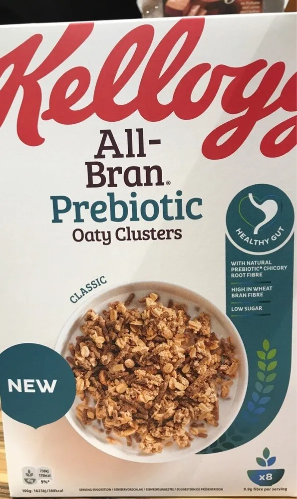 All-bran prebiotic oaty clusters