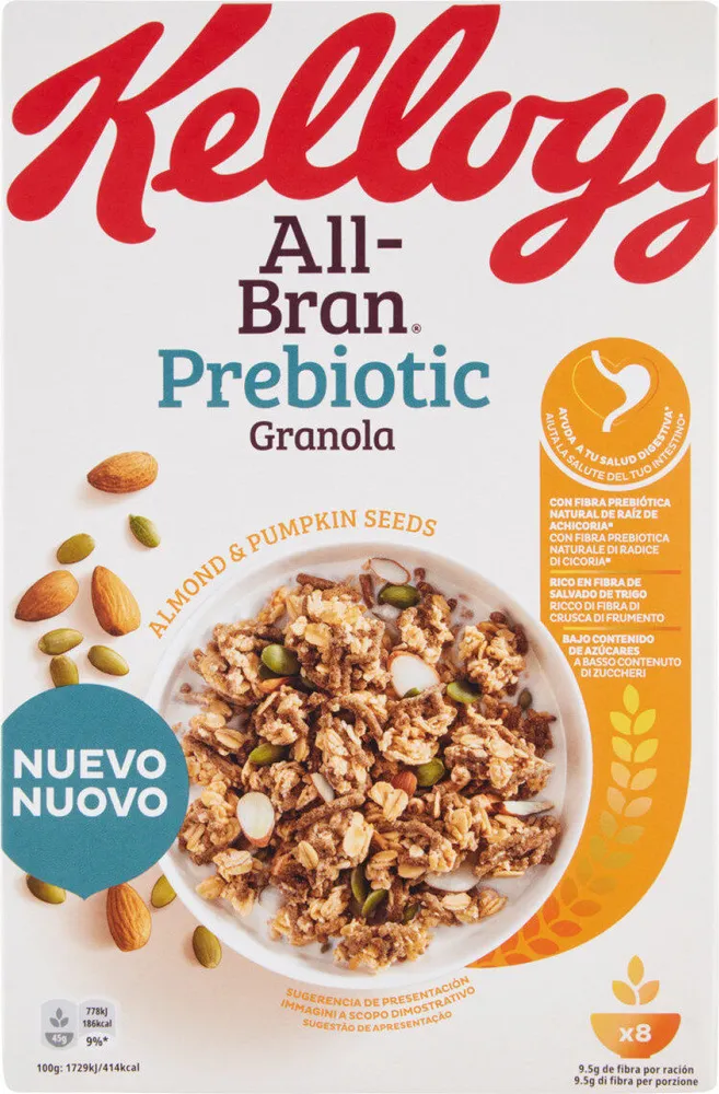 All-Bran Prebiotic Granola Almond & Pumpkin Seeds