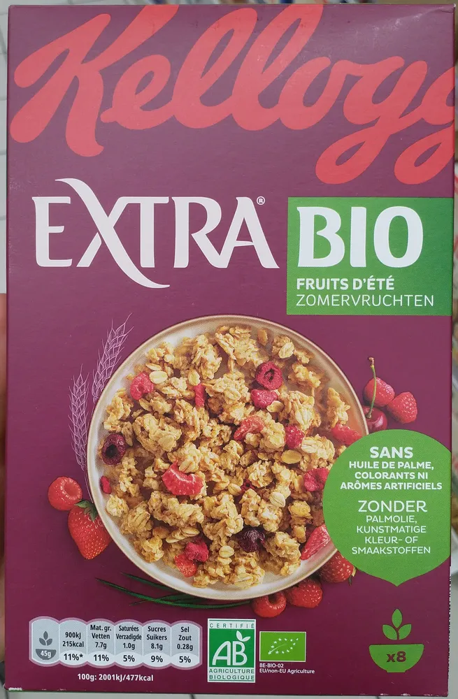 Extra Bio Fruits d’été