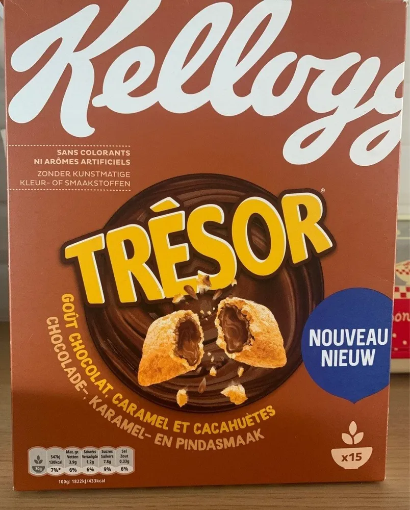 Trésor chocolat, caramel et cacahuètes