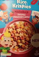 Rice Krispies Multigrain shapes strawberry and apple