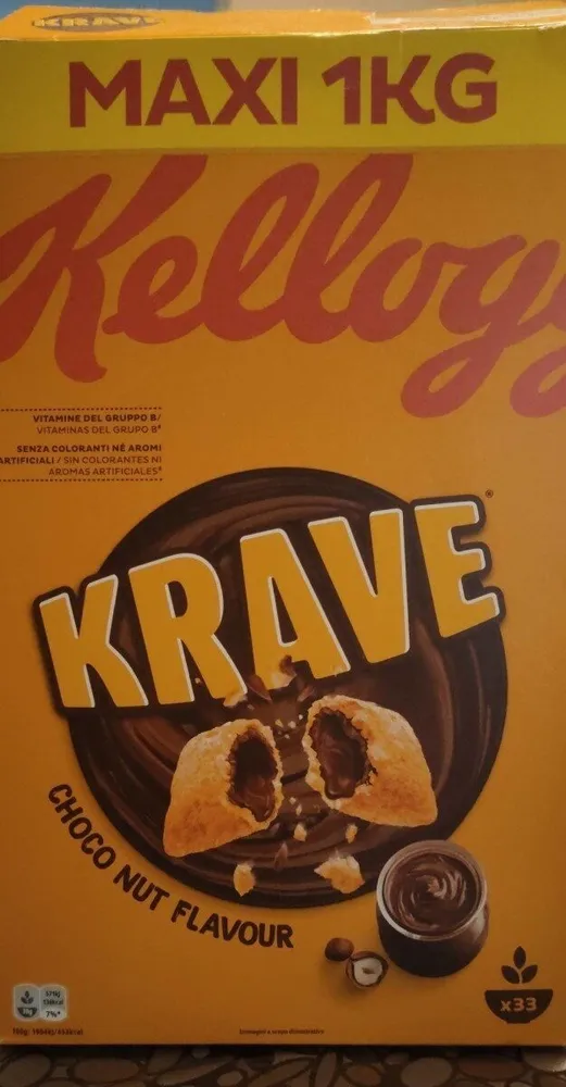 Krave choco nut flavour