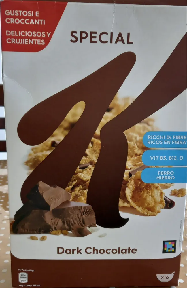 special K dark chocolate