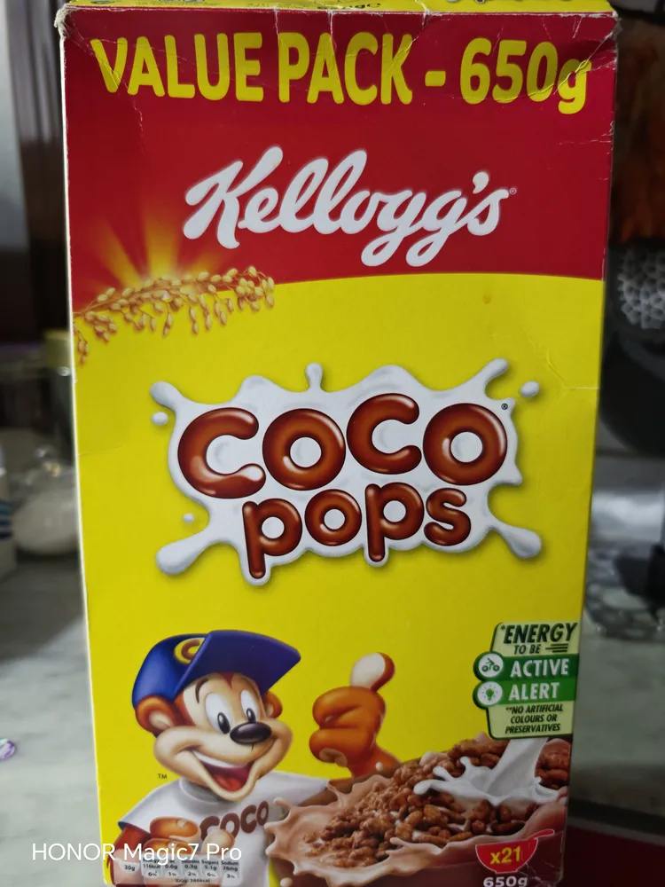 Kelloggs coco pops original cereal