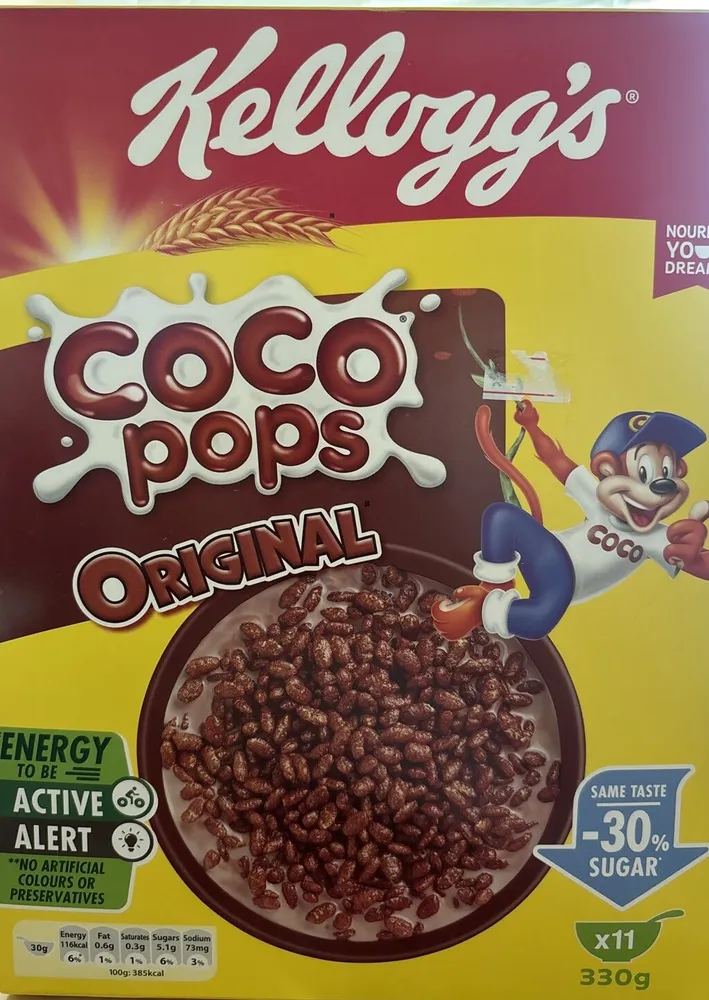 Kelloggs coco pops original