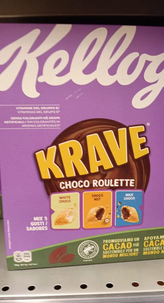 Kellogs crave Choco roulette