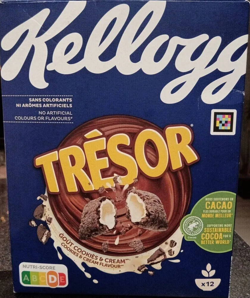 Trésor goût cookies & cream